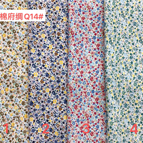 Wholesale Printed Woven Floral Cotton Fabric For Baby